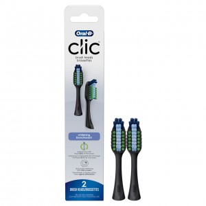 Oral-B Clic Toothbrush Whitening Replacement Brush Heads Zubehör Schwarz | AT_OB14608